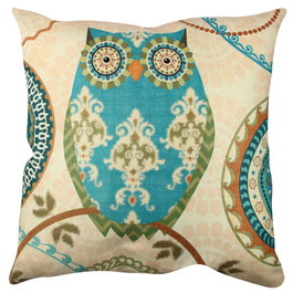 Aberto Design Cojín Multicolor 43 x 43 cm
